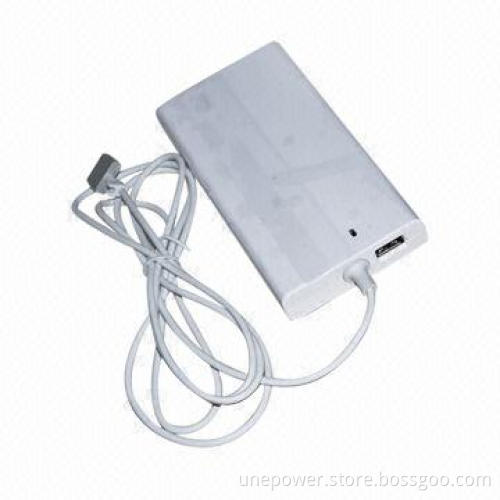Ultra-slim Laptop AC Adapter, Replacement for Apple MagSafe, 85W, 18.5V, 4.6A Output with USB 2.0